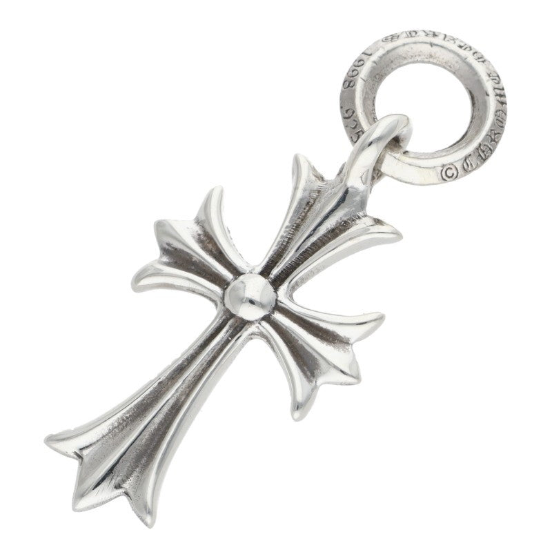 Chrome Hearts Tiny CH Cross Charm Silver 925 Size ONE SIZE