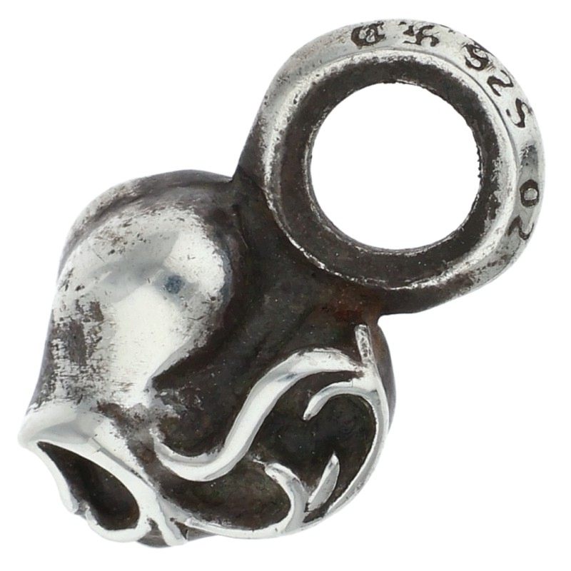 Chrome Hearts #B Stack Heart Charm Silver 925