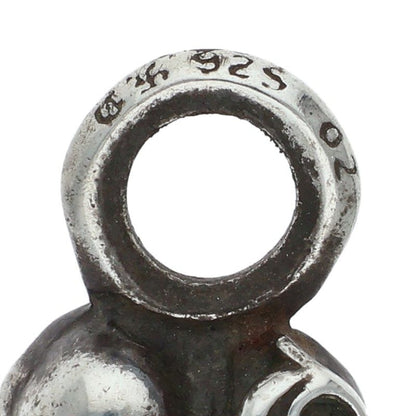 Chrome Hearts #B Stack Heart Charm Silver 925