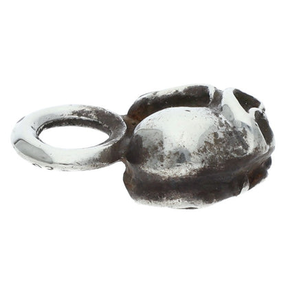 Chrome Hearts #B Stack Heart Charm Silver 925