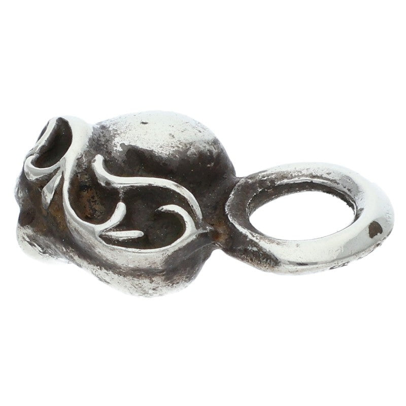 Chrome Hearts #B Stack Heart Charm Silver 925
