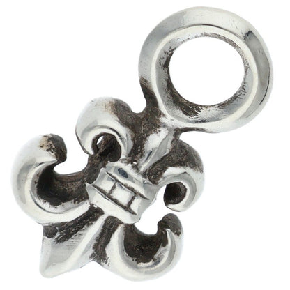 Chrome Hearts #B Stack BS Fleur Charm Silver