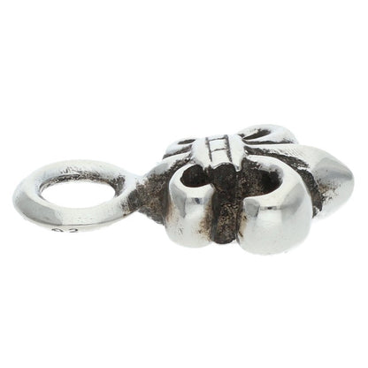 Chrome Hearts #B Stack BS Fleur Charm Silver