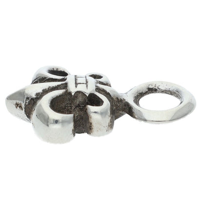 Chrome Hearts #B Stack BS Fleur Charm Silver