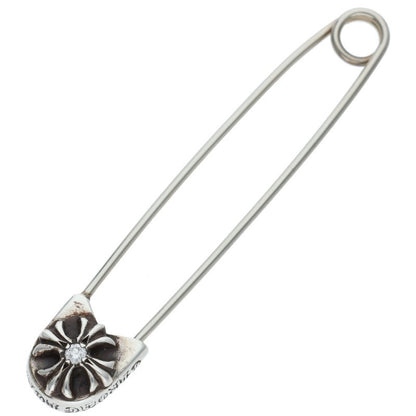 Chrome Hearts Large Safety Pin 1 Diamond Size ONE SIZE
