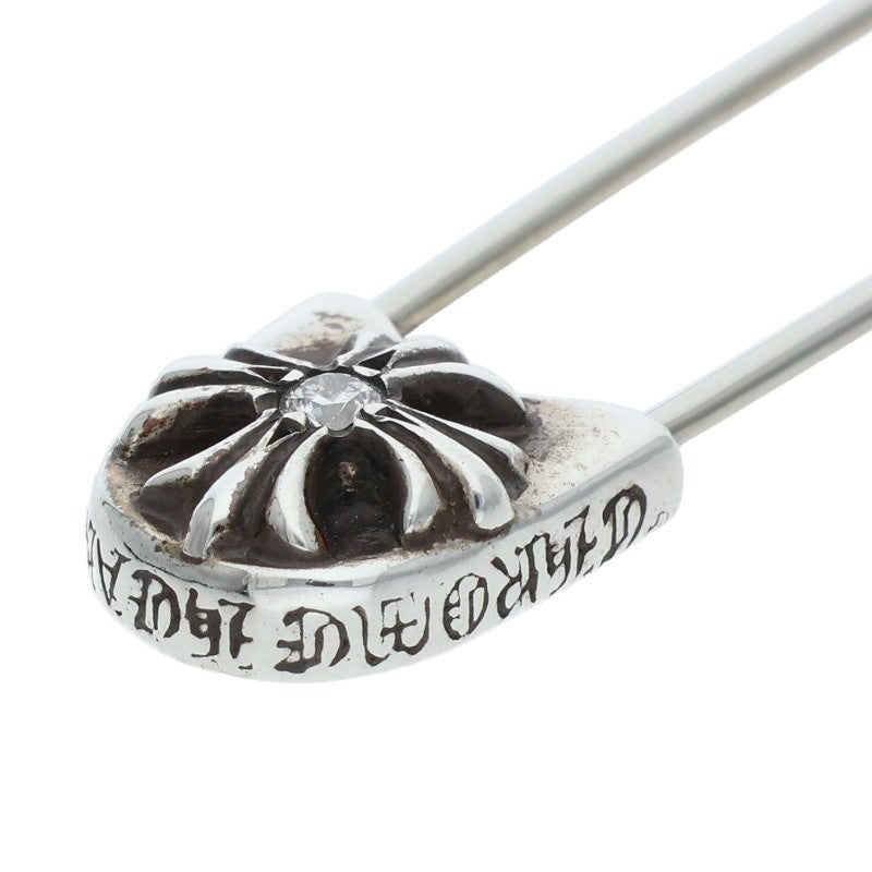 Chrome Hearts Large Safety Pin 1 Diamond Size ONE SIZE