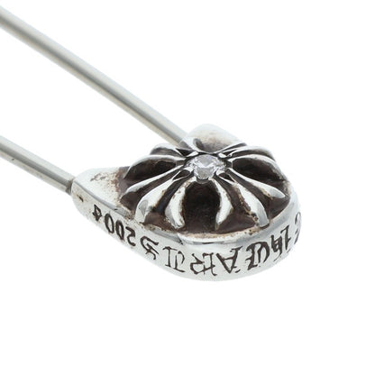 Chrome Hearts Large Safety Pin 1 Diamond Size ONE SIZE