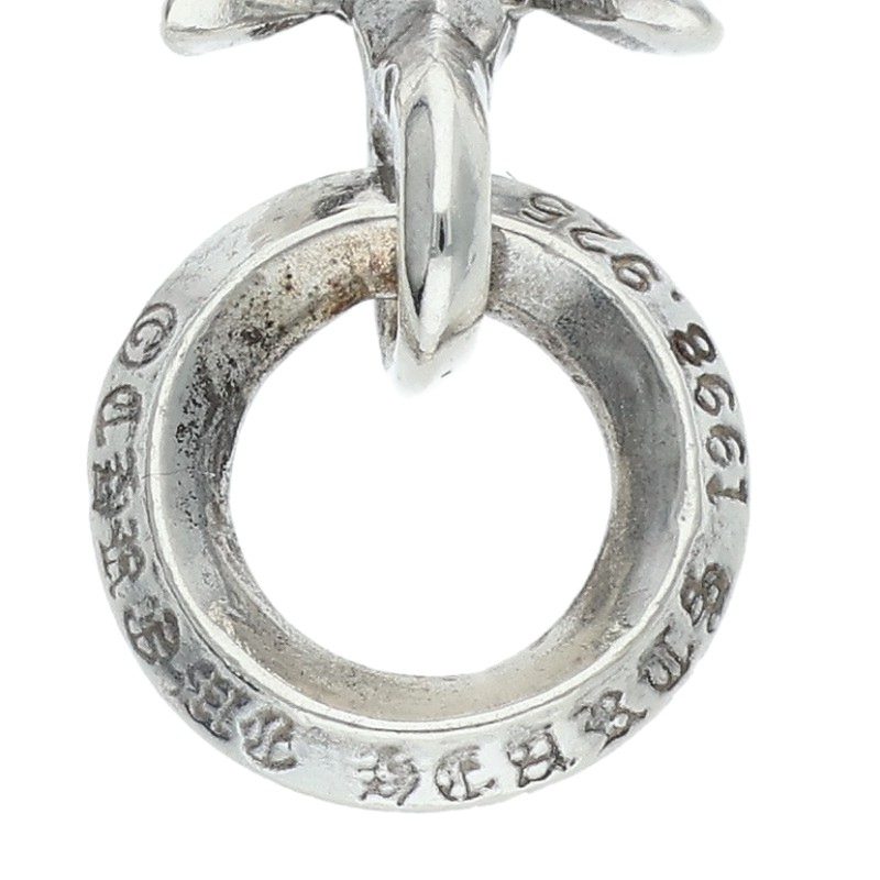 Chrome Hearts Tiny CH Cross 925 Silver Pendant Size ONE SIZE