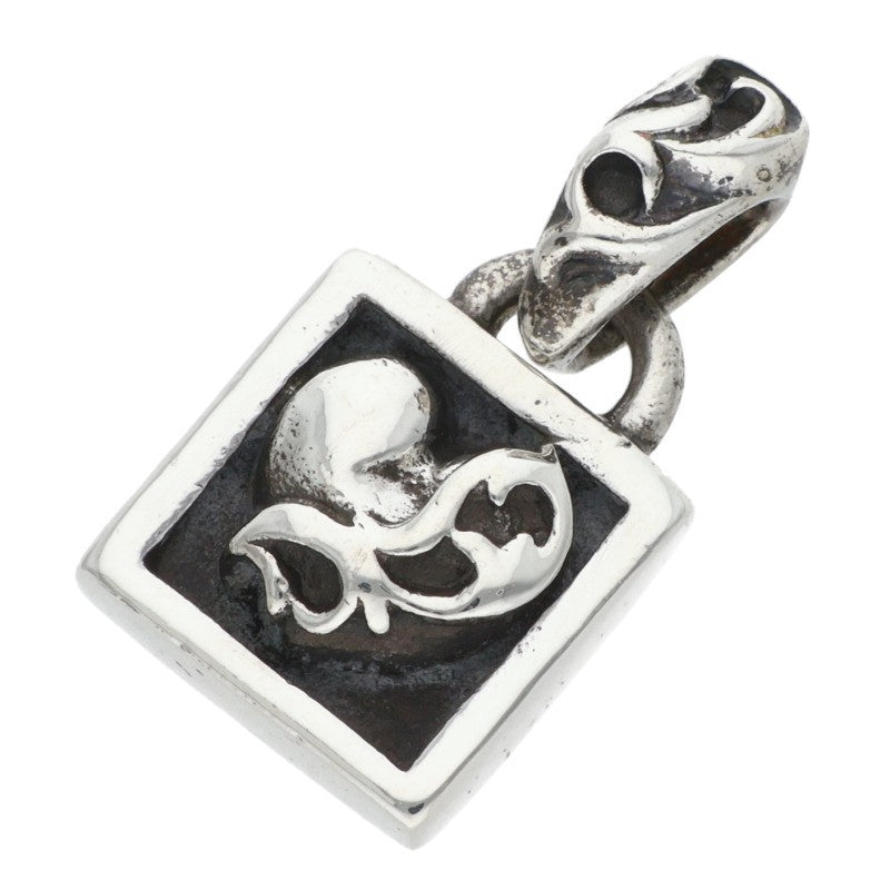 Chrome Hearts Framed Heart Charm 925 Silver Size ONE SIZE