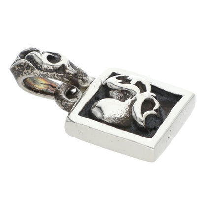 Chrome Hearts Framed Heart Charm 925 Silver Size ONE SIZE