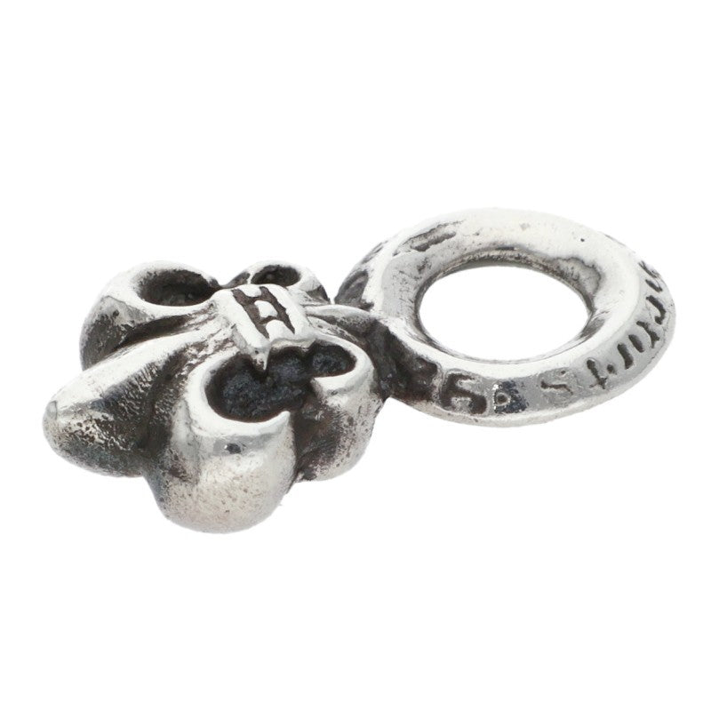 Chrome Hearts BS Fleur Stack Charm 925 Silver