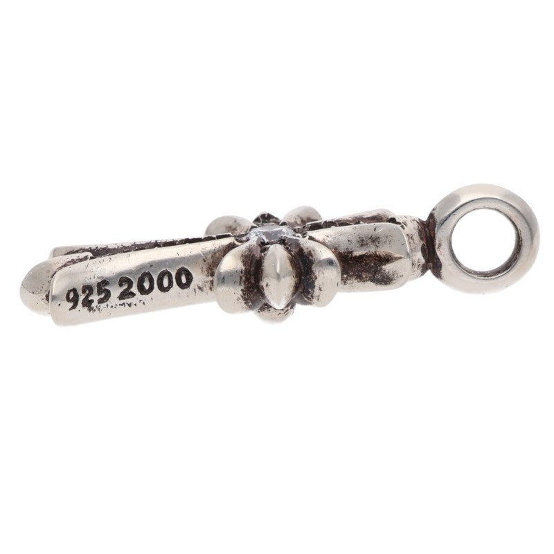 Chrome Hearts Tiny Fat Cross Pave Diamond 925 Size ONE SIZE