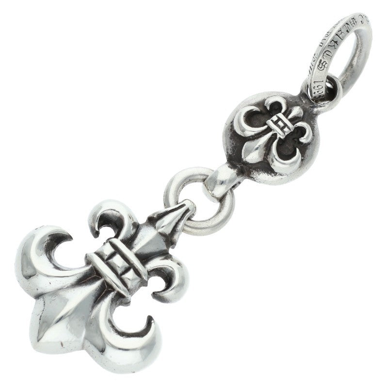Chrome Hearts 1 Ball BS Fleur Charm 925 Silver