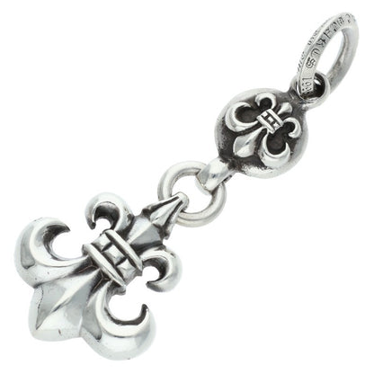 Chrome Hearts 1 Ball BS Fleur Charm 925 Silver