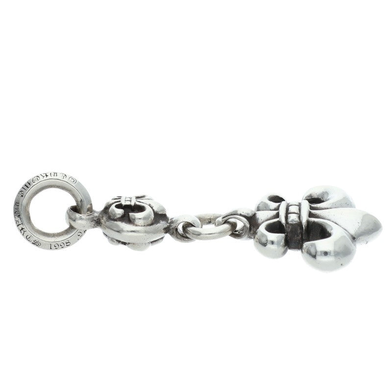 Chrome Hearts 1 Ball BS Fleur Charm 925 Silver