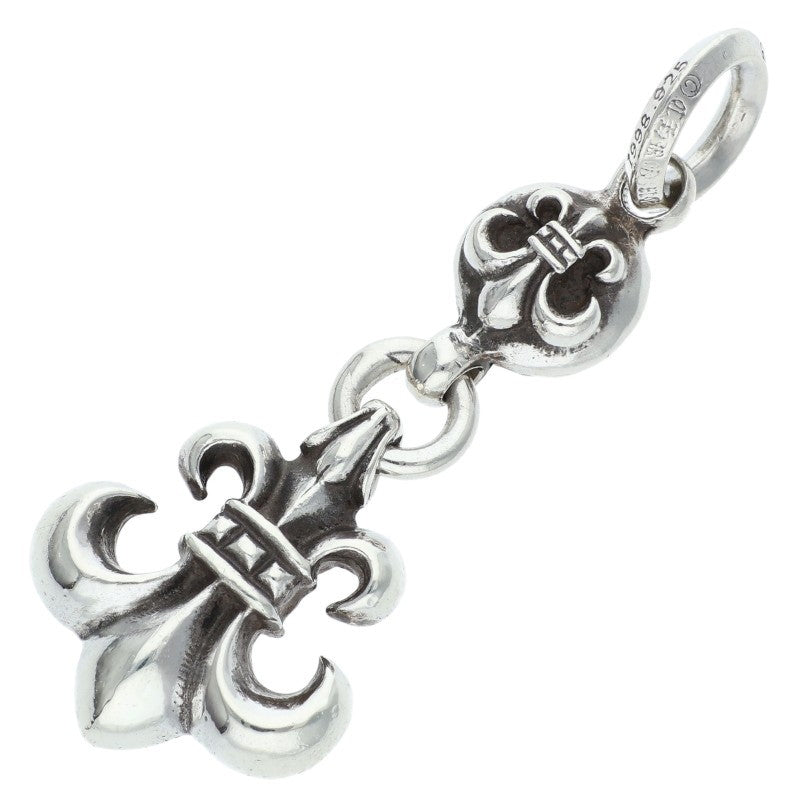 Chrome Hearts 1 Ball BS Fleur Charm 925 Silver