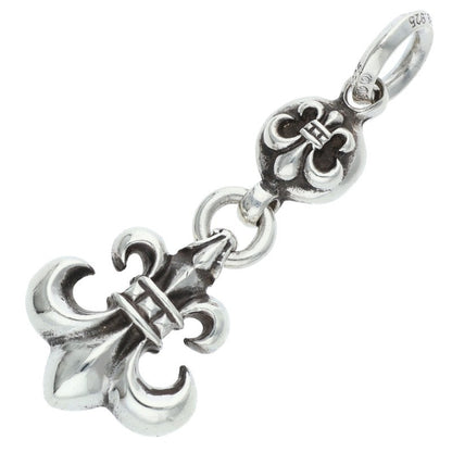 Chrome Hearts 1 Ball BS Fleur Charm 925 Silver