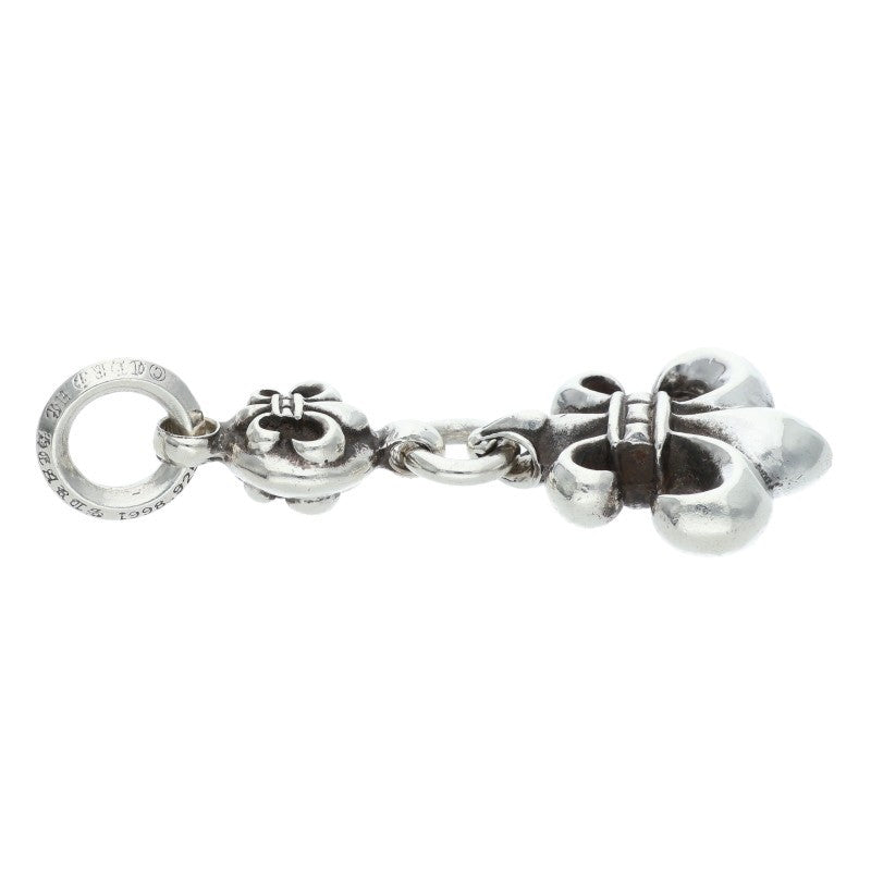 Chrome Hearts 1 Ball BS Fleur Charm 925 Silver