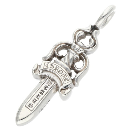 Chrome Hearts 925 Silver Double Dagger Pendant