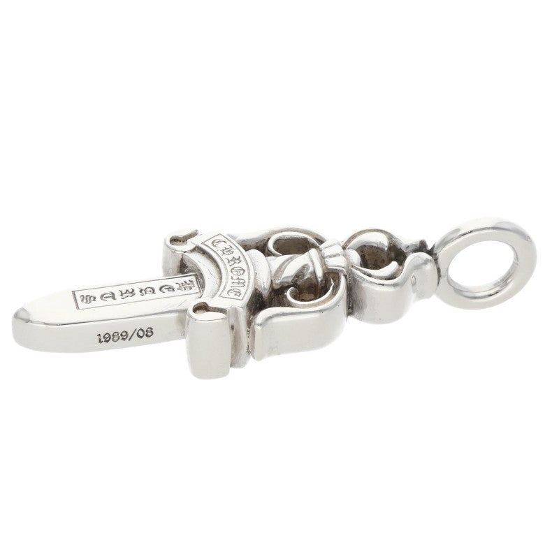 Chrome Hearts 925 Silver Double Dagger Pendant
