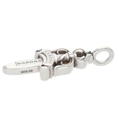 Chrome Hearts 925 Silver Double Dagger Pendant