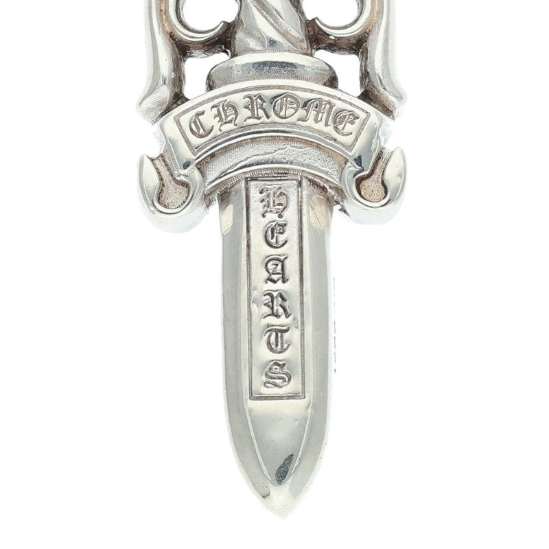 Chrome Hearts 925 Silver Double Dagger Pendant