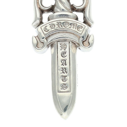 Chrome Hearts 925 Silver Double Dagger Pendant