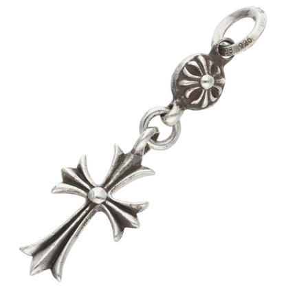Chrome Hearts 1 Ball Tiny CH Cross Silver