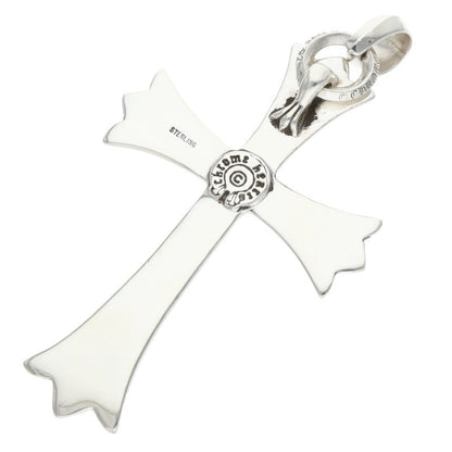 Chrome Hearts Large CH Cross W/Bale Silver Size ONE SIZE