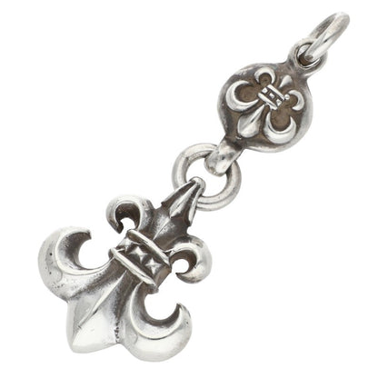 Chrome Hearts 1 Ball BS Fleur Silver Charm