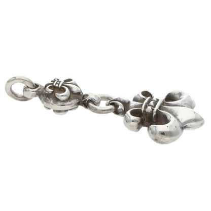 Chrome Hearts 1 Ball BS Fleur Silver Charm