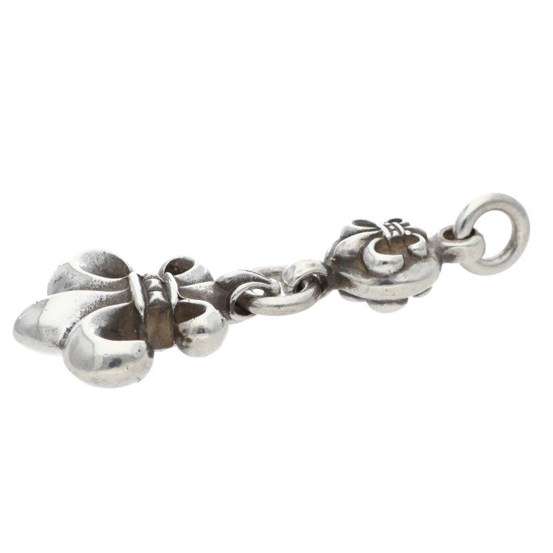 Chrome Hearts 1 Ball BS Fleur Silver Charm