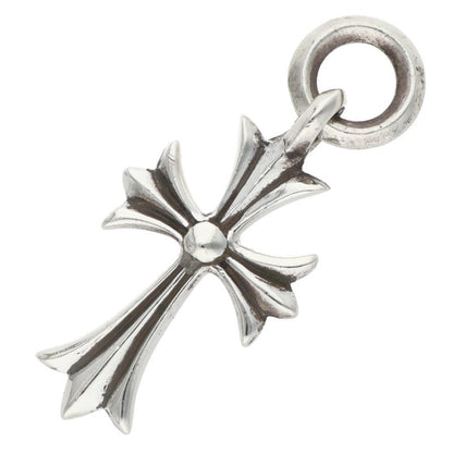 Chrome Hearts Tiny CH Cross Silver Charm