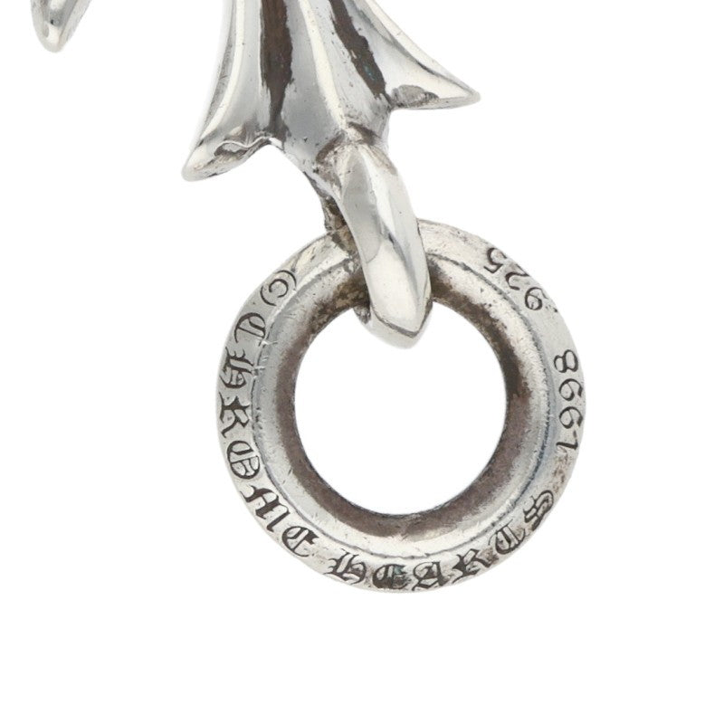 Chrome Hearts Tiny CH Cross Silver Charm