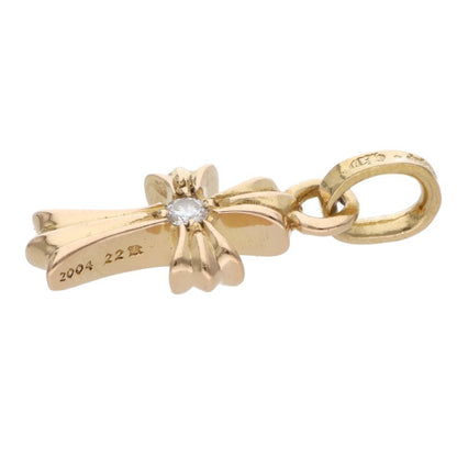 Chrome Hearts 22K Babyfat 2-Sided Diamond