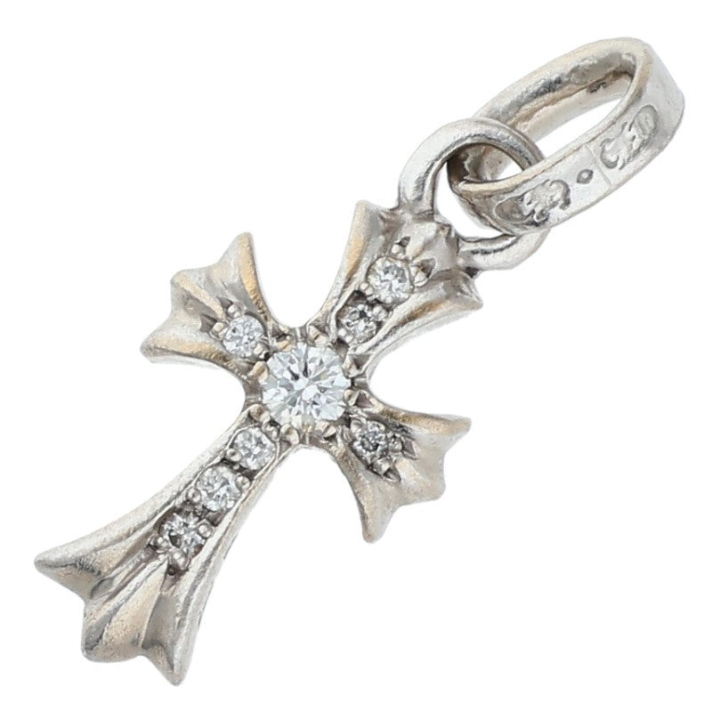 Chrome Hearts 18K WG Babyfat Pave Diamond Size ONE SIZE