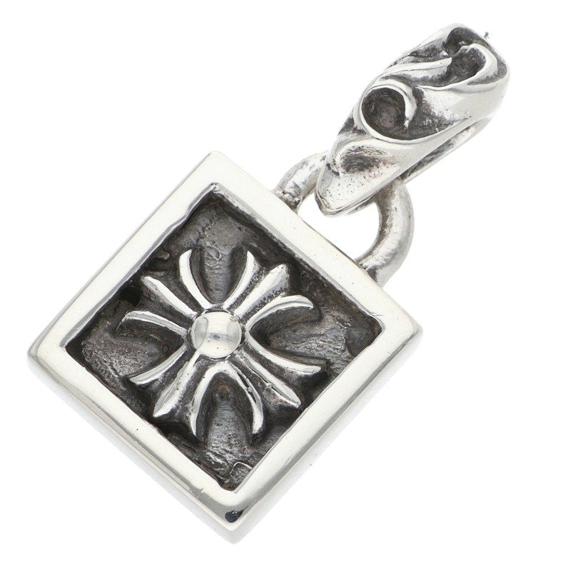 Chrome Hearts Silver Framed CH Plus Charm 925 Size ONE SIZE