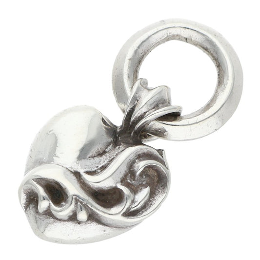 Chrome Hearts Heart Charm 925 Silver Pendant Size ONE SIZE