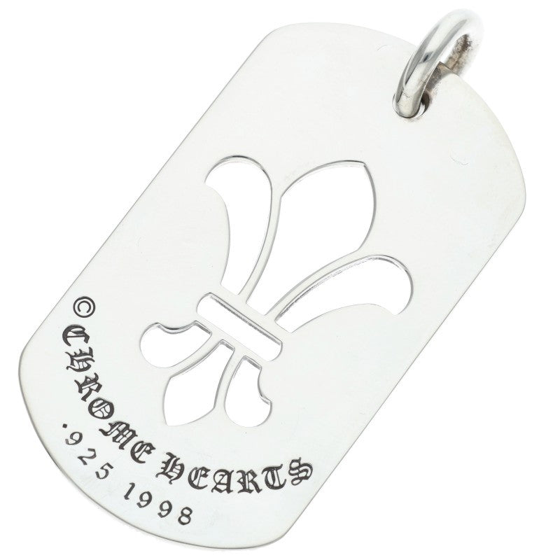 Chrome Hearts Silver D Tag LRG Necklace Top
