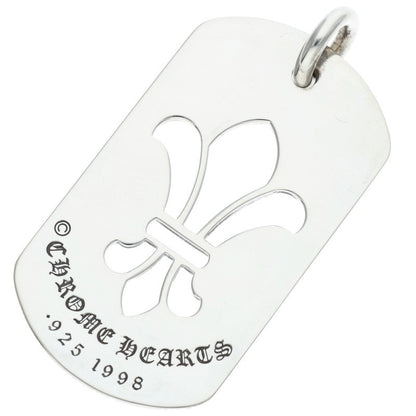Chrome Hearts Silver D Tag LRG Necklace Top