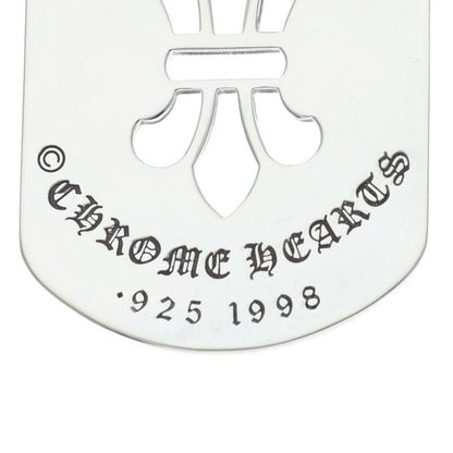 Chrome Hearts Silver D Tag LRG Necklace Top