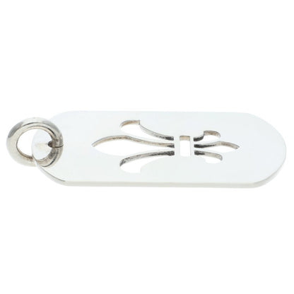 Chrome Hearts Silver D Tag LRG Necklace Top