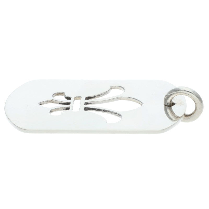 Chrome Hearts Silver D Tag LRG Necklace Top