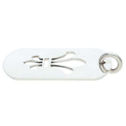 Chrome Hearts Silver D Tag LRG Necklace Top