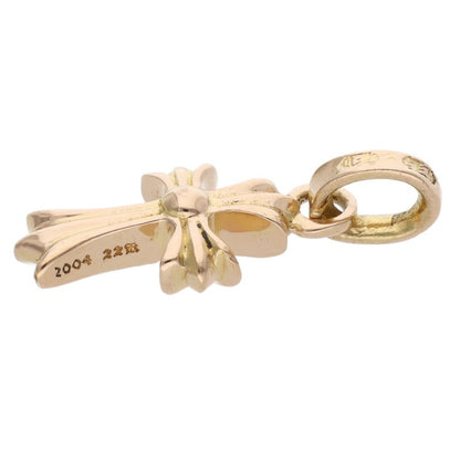 Chrome Hearts 22K Pave Diamond Baby Fat Cross Size ONE Multi