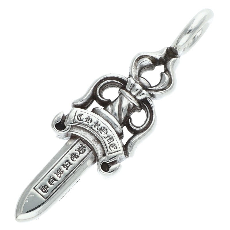 Chrome Hearts Silver Double Dagger Pendant 925 Size ONE SIZE