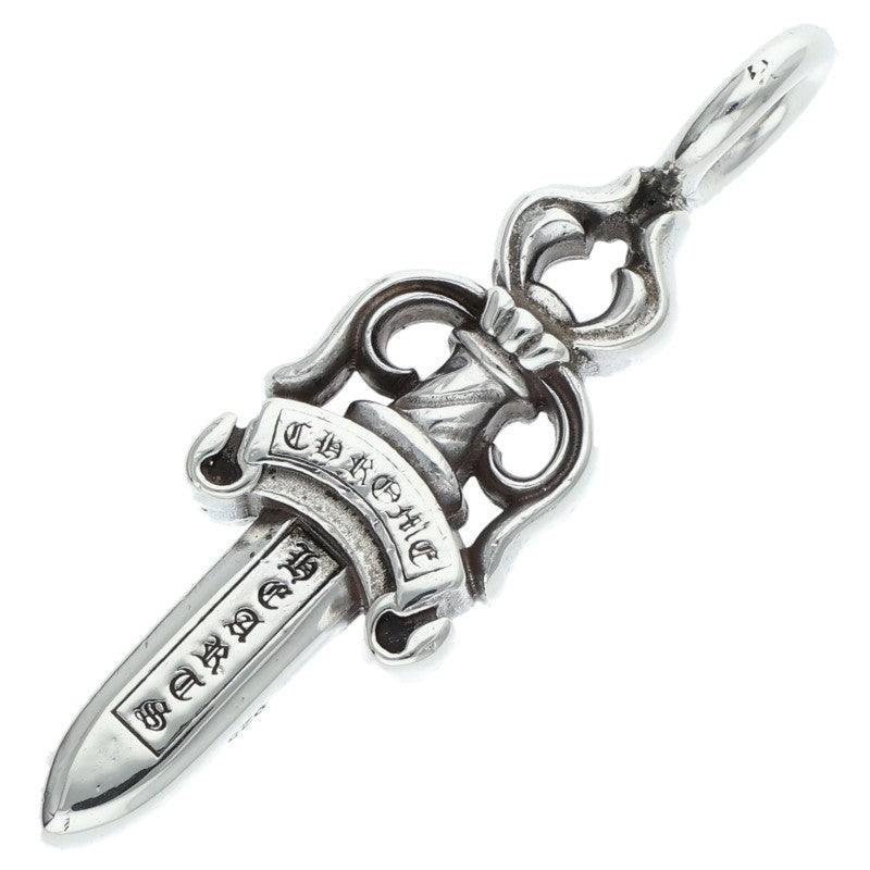 Chrome Hearts Silver Double Dagger Pendant 925 Size ONE SIZE