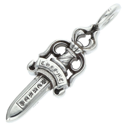 Chrome Hearts Silver Double Dagger Pendant 925 Size ONE SIZE