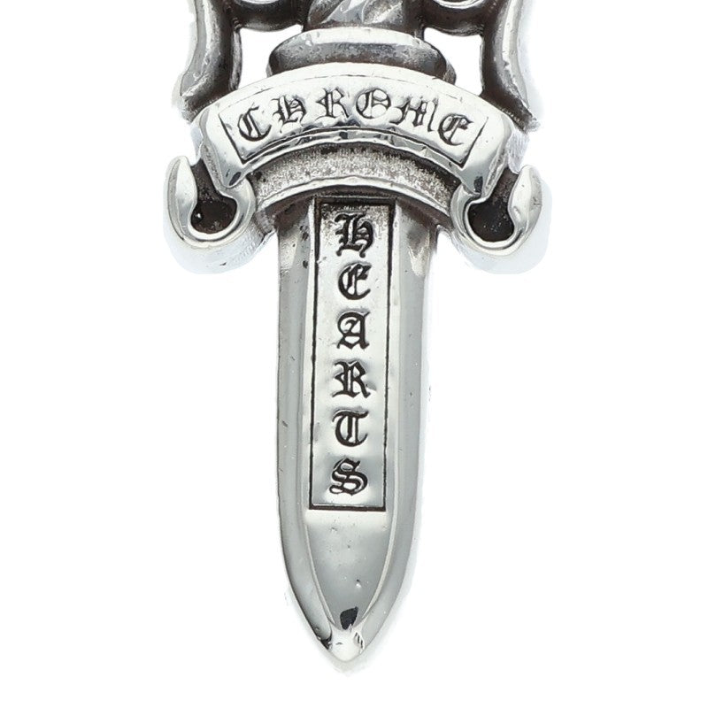 Chrome Hearts Silver Double Dagger Pendant 925 Size ONE SIZE