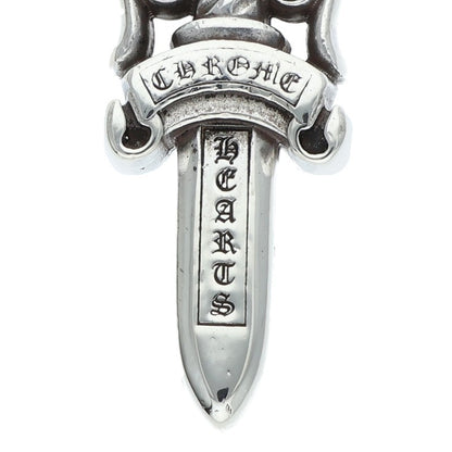 Chrome Hearts Silver Double Dagger Pendant 925 Size ONE SIZE